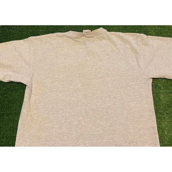 Vintage Ohio state buckeyes shirt large gray OSU football adult mens 90s brutus - Picture 9 of 11